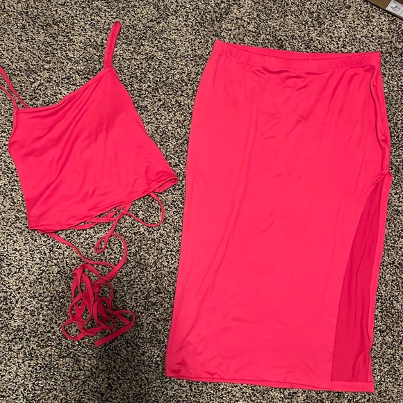 Dresses & Skirts - Pink summer set